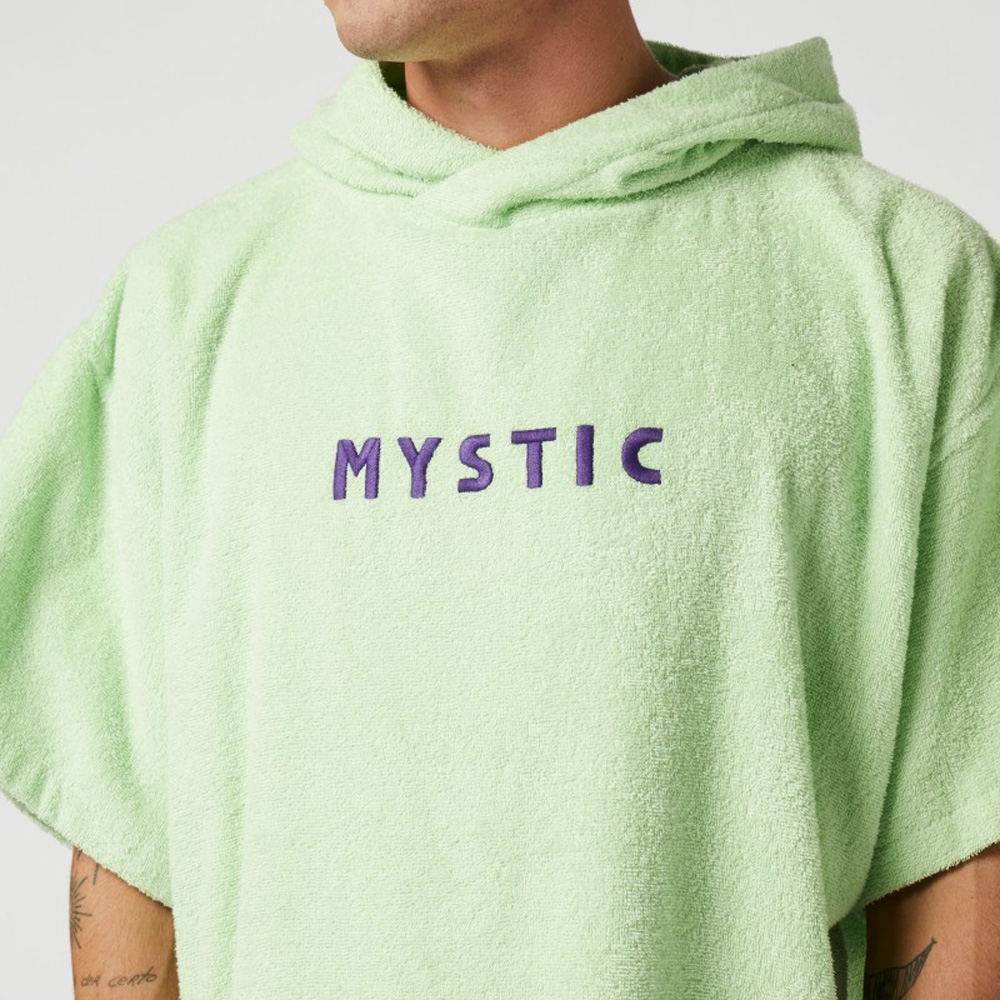 Mystic Brand poncho vert citron 7