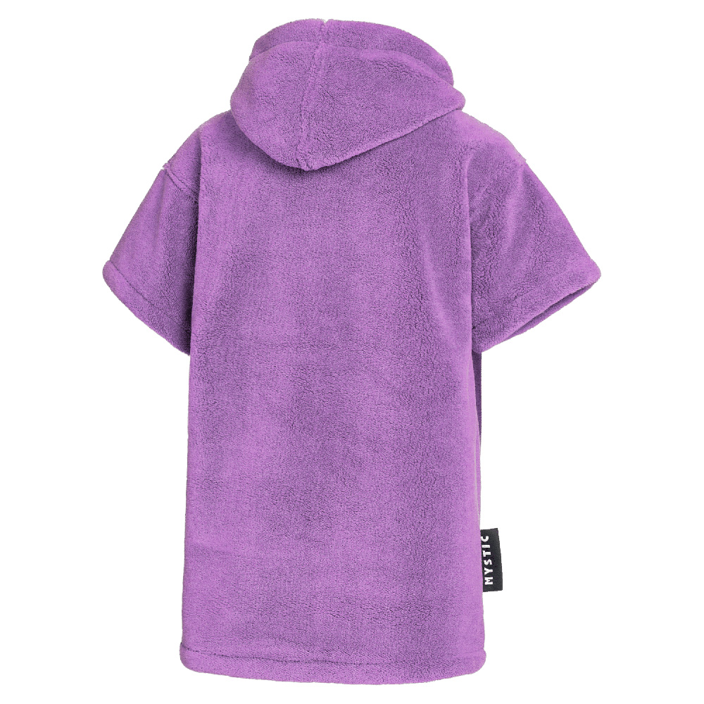 Teddy poncho enfant violet