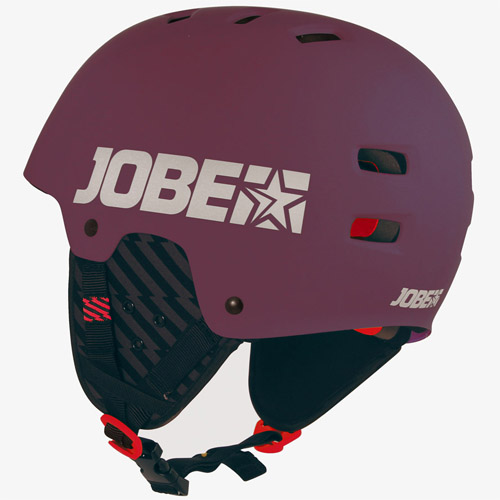 Jobe casque base rouge bordeaux 2