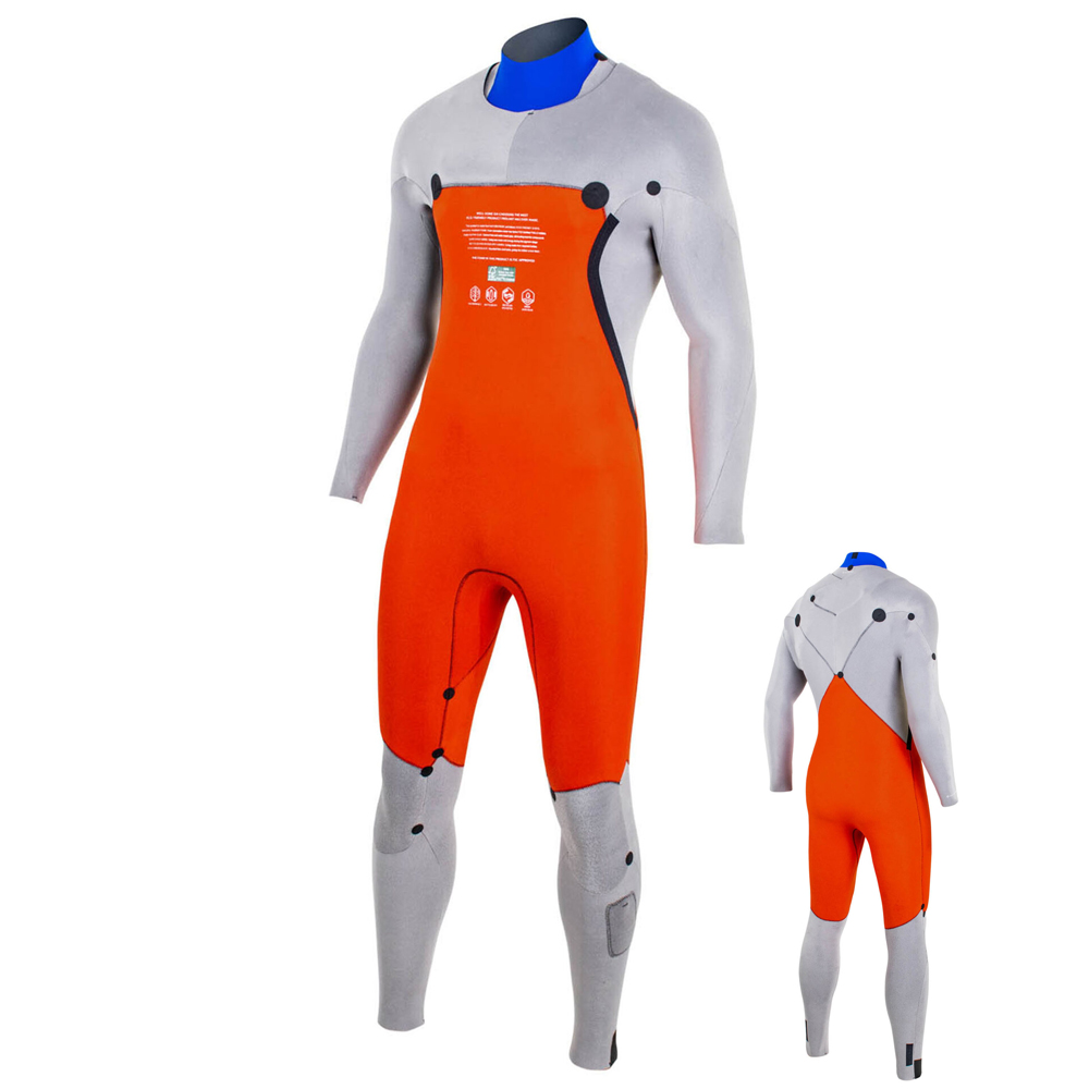 Prolimit PF1 4/3 Steamer Natureprene combinaison homme gris/blanc 4