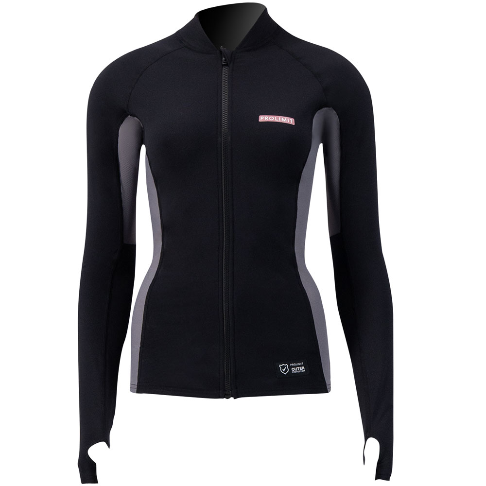 Prolimit Sup top dames Convertible noir/gris foto 1