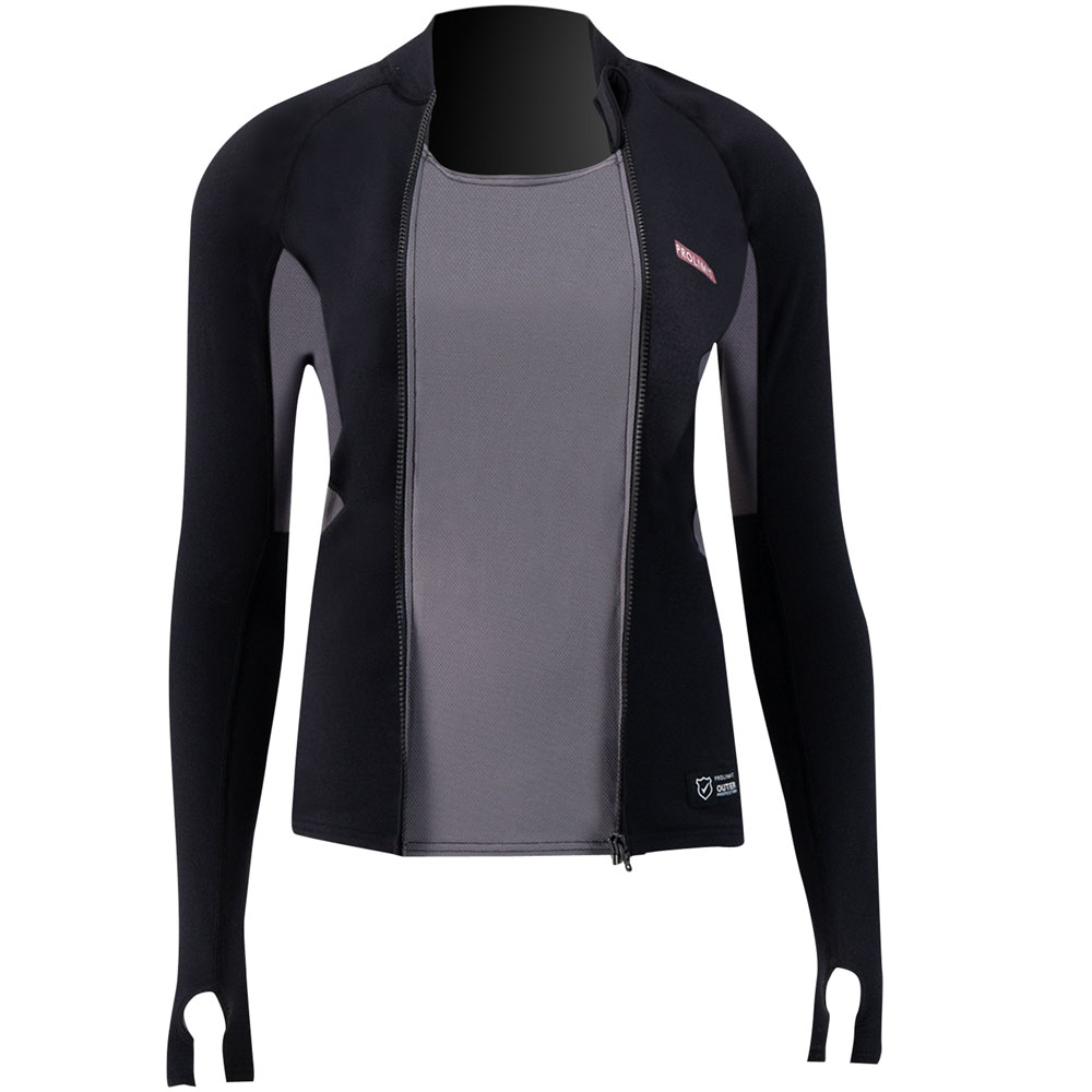 Prolimit Sup top dames Convertible noir/gris 3