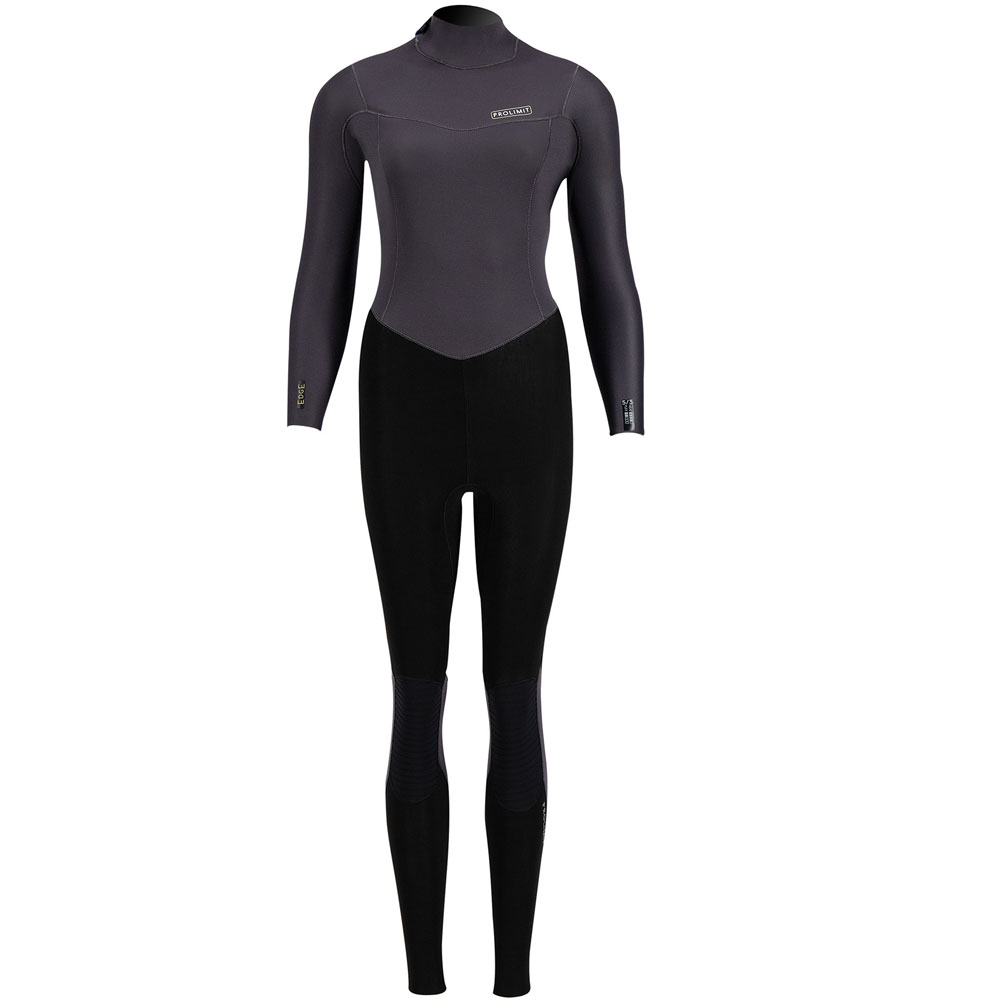 Edge fullsuit 3/2 backzip combinaison femme noire