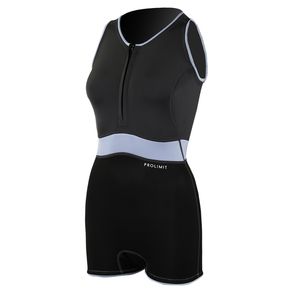 Prolimit Fire sleeveless shorty 2/2 mm gris/bleu femme foto 1