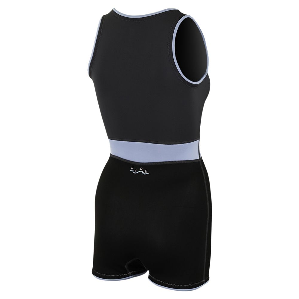 Prolimit Fire sleeveless shorty 2/2 mm gris/bleu femme 2