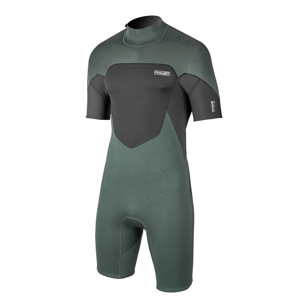 Prolimit Fusion shorty 2/2 mm fermeture dos vert/teal foto 1