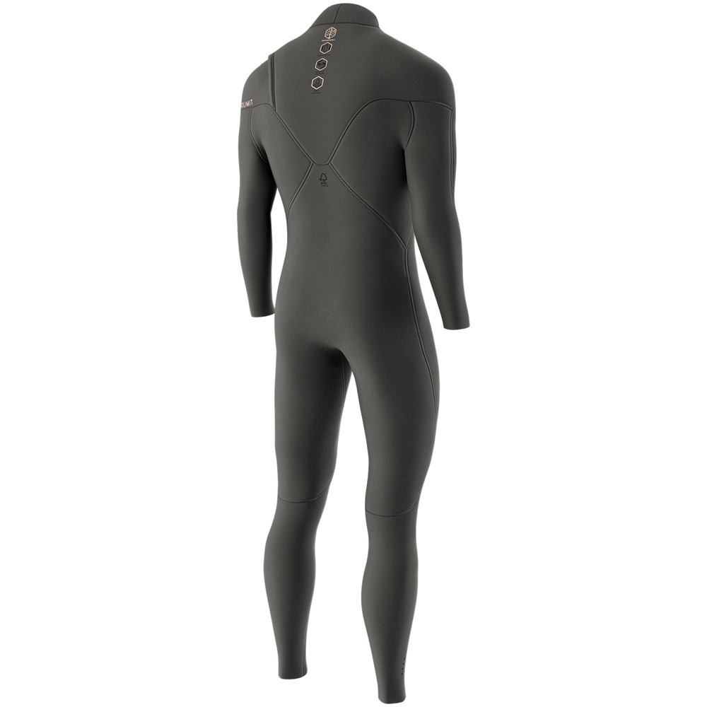 Prolimit PF3 steamer 5/4 mm combinaison homme avec fermeture poitrine noire 3