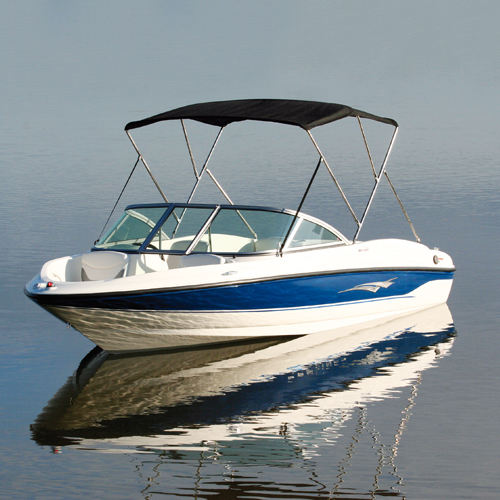 top Bimini en aluminium avec top nylon UV enduit L