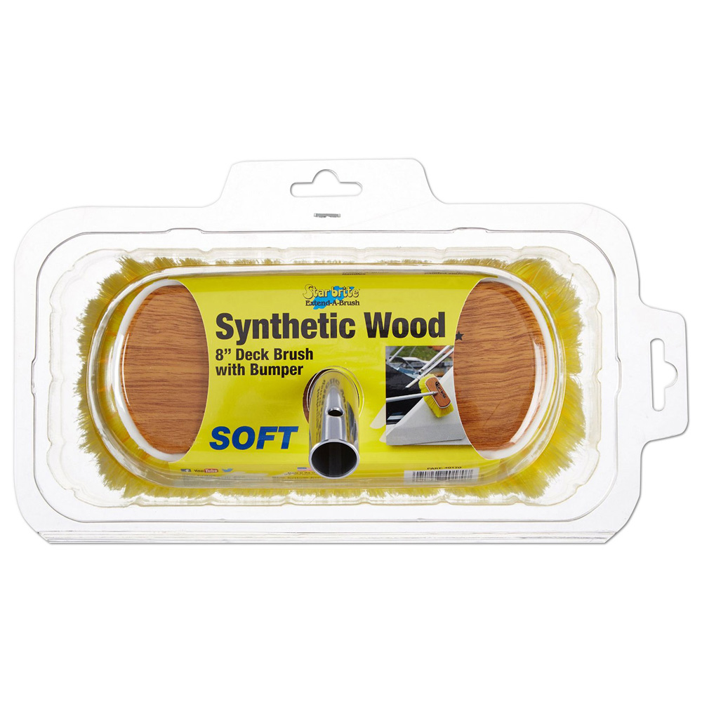 Starbrite brosse en bois synthétique deluxe 20 cm souple 4