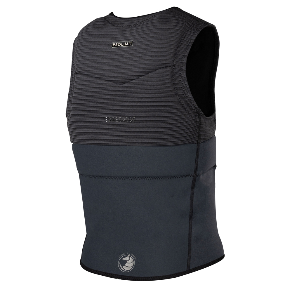Prolimit Predator impact shield half padded noir/gris 2