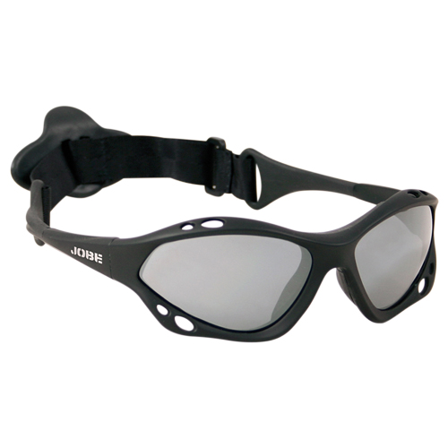 Jobe lunettes jetski polarisées flottantes en caoutchouc noir 2