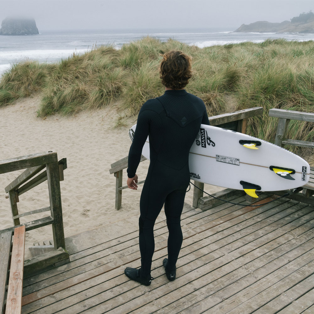 Oneill Epic 5/4 backzip fullsuit homme noir 3