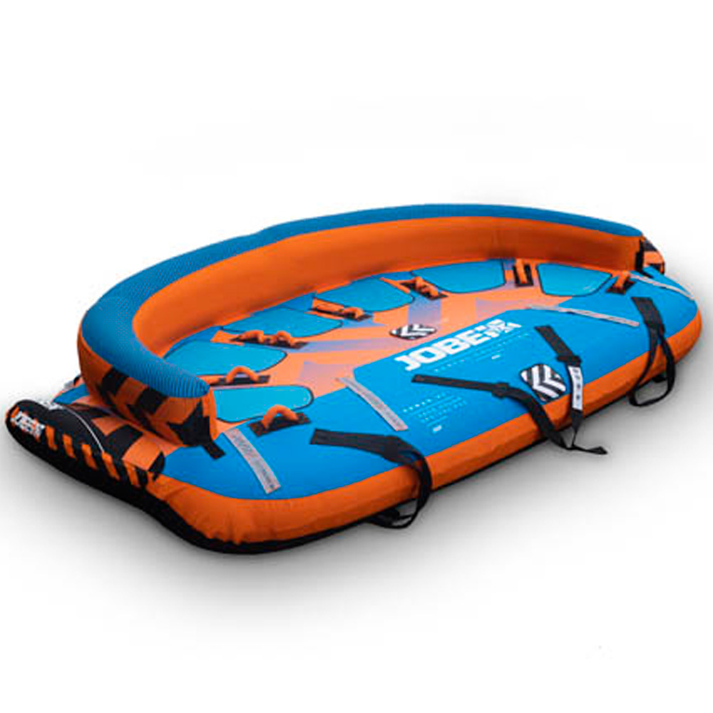 Jobe Heavy Duty sonar funtube 6 personnes bleu-orange foto 1