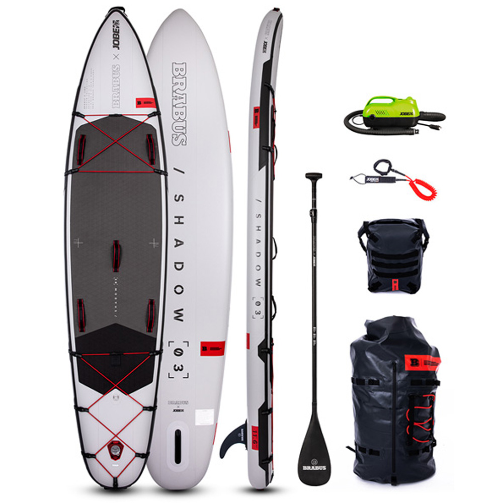 Brabus x jobe shadow édition limitée ensemble de sup gonflable 11.6