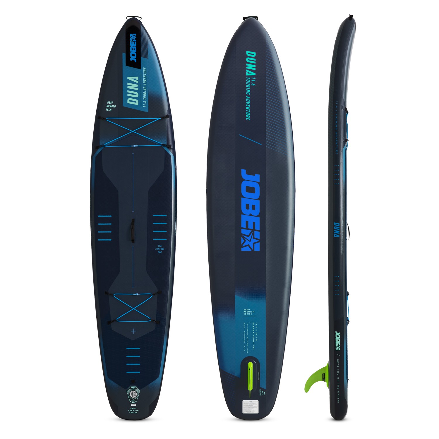 Jobe Duna 11.6 ensemble de sup gonflable bleu 2