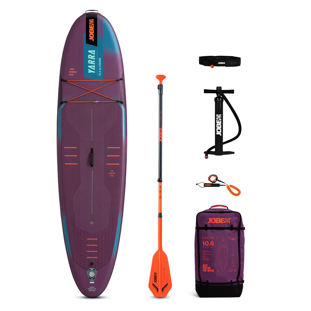Yarra 10.6 ensemble de sup gonflable violet