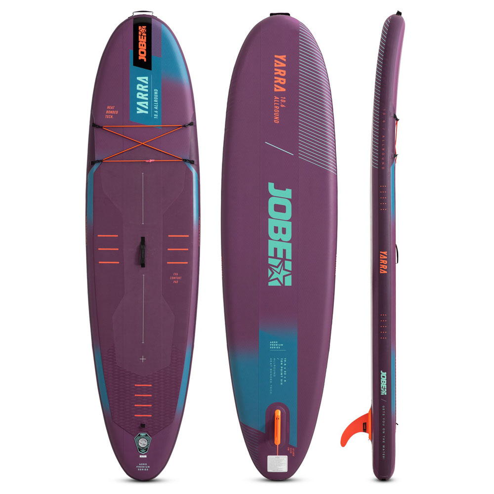 Yarra 10.6 ensemble de sup gonflable violet