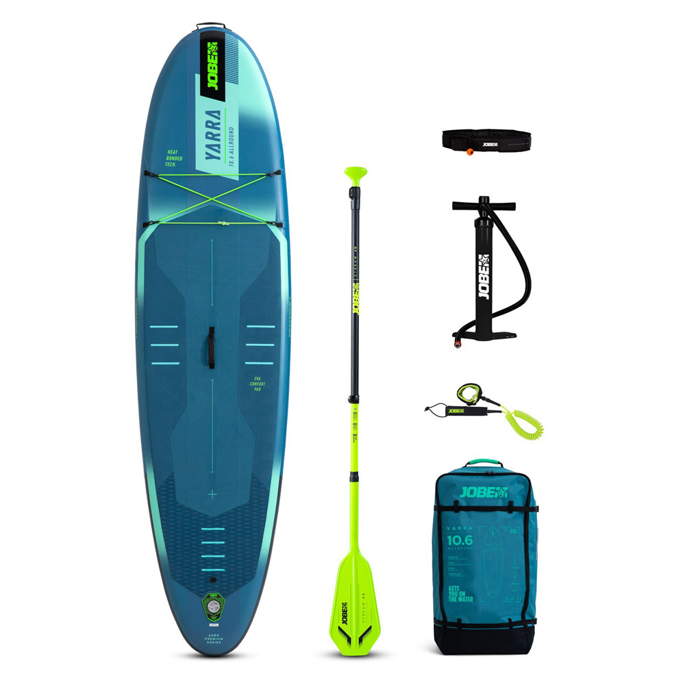 Yarra 10.6 ensemble de sup gonflable bleu