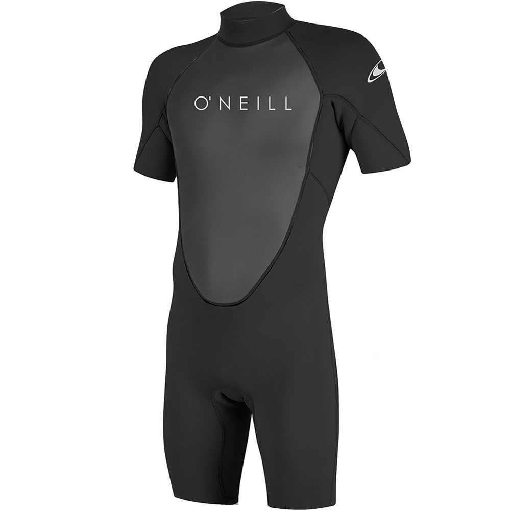 Oneill Reactor-2 2mm shorty homme noir fermeture dos 4