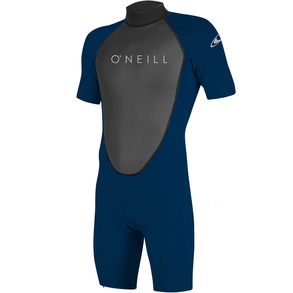 Oneill Reactor-2 2mm shorty homme bleu fermeture dos foto 1