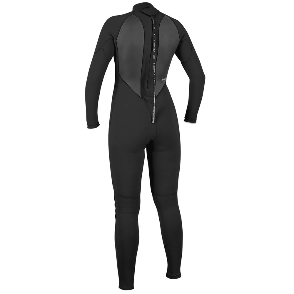 Oneill Reactor-2 3/2mm fullsuit femme noir fermeture dos 4