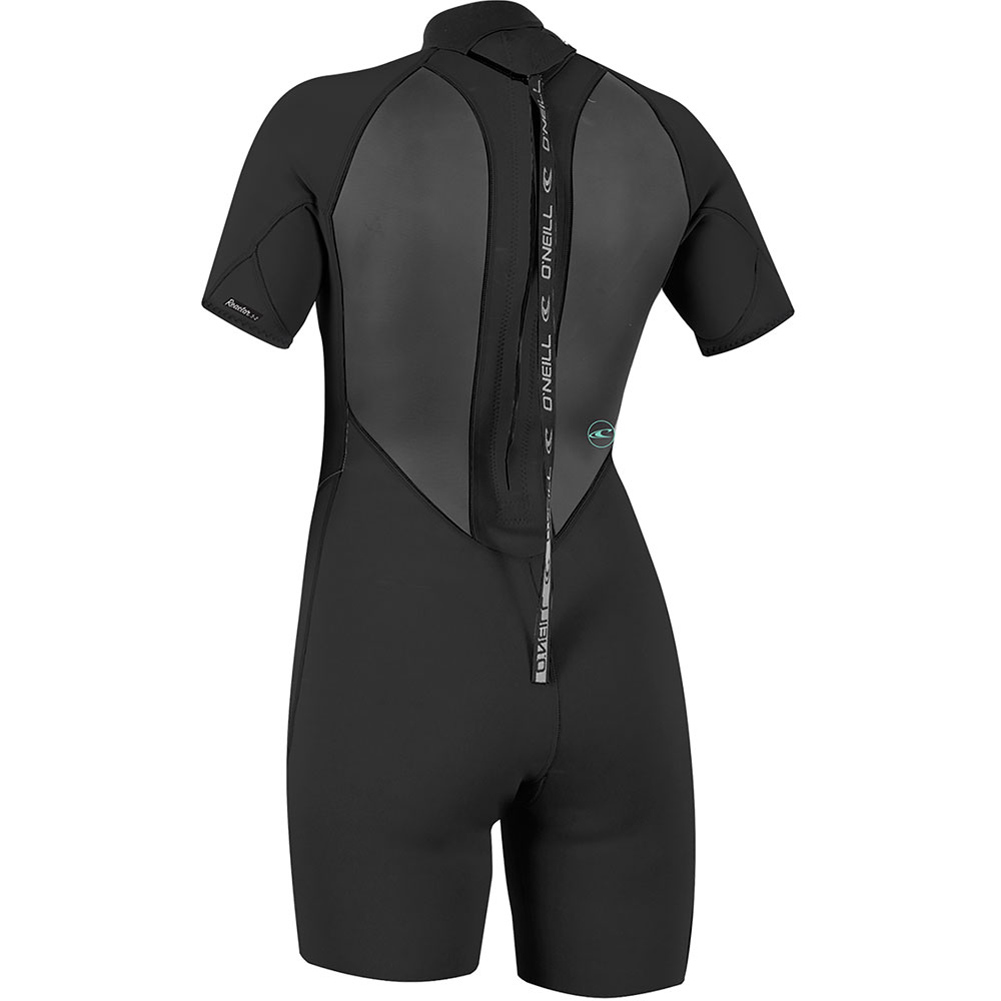 Reactor-2 2mm shorty femme fermeture dos noir