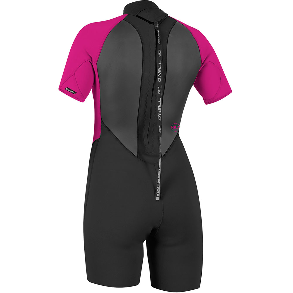 Oneill Reactor-2 2mm shorty femme noir/rose 2