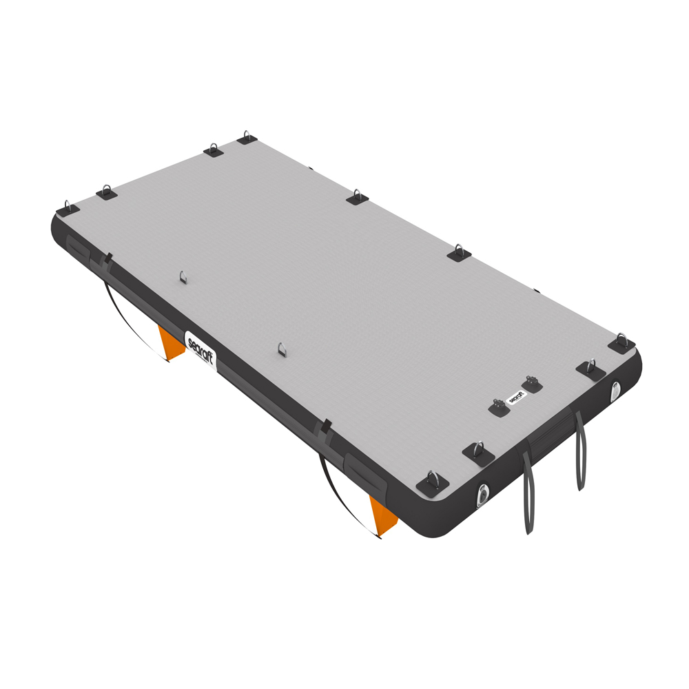 Diamond deck noir medium plateforme gonflable