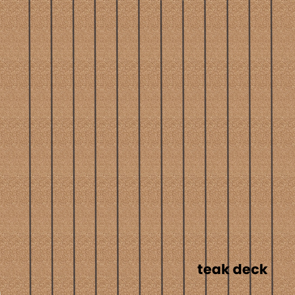 Teak deck noir medium plateforme gonflable