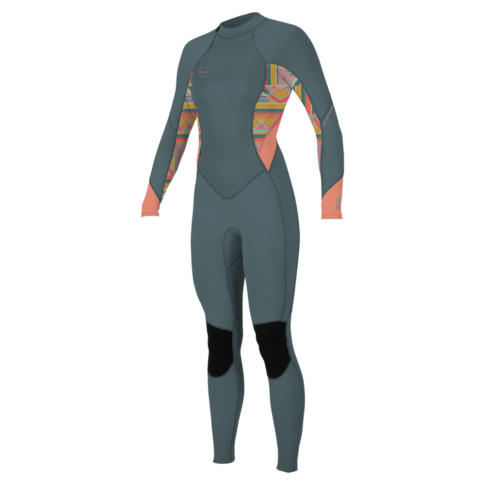 Bahia fullsuit 3/2 fermeture dos femme gris