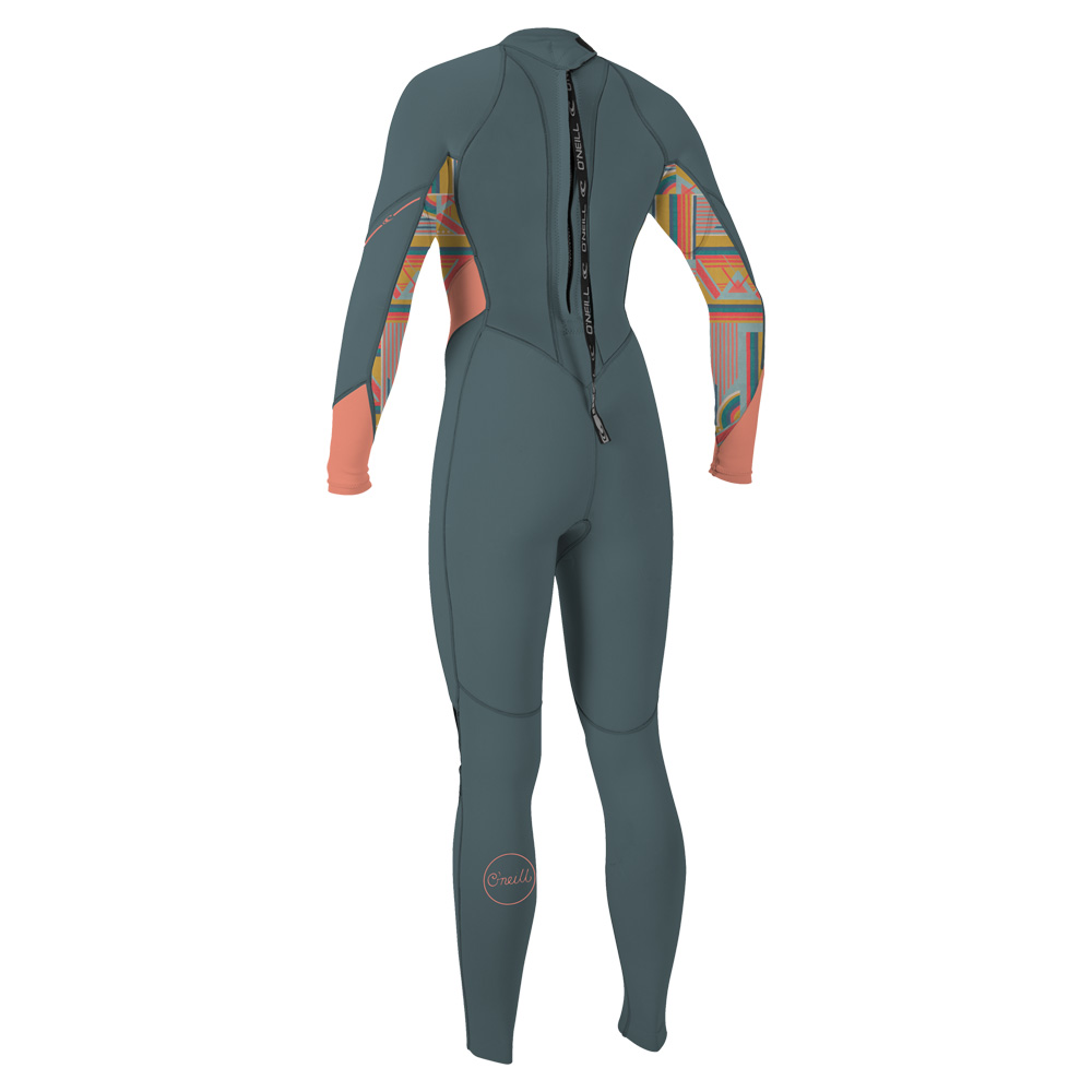 Bahia fullsuit 3/2 fermeture dos femme gris