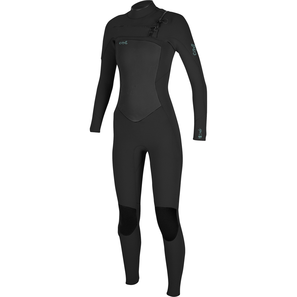 Oneill Epic 5/4 fullsuit femme noir fermeture buste foto 1