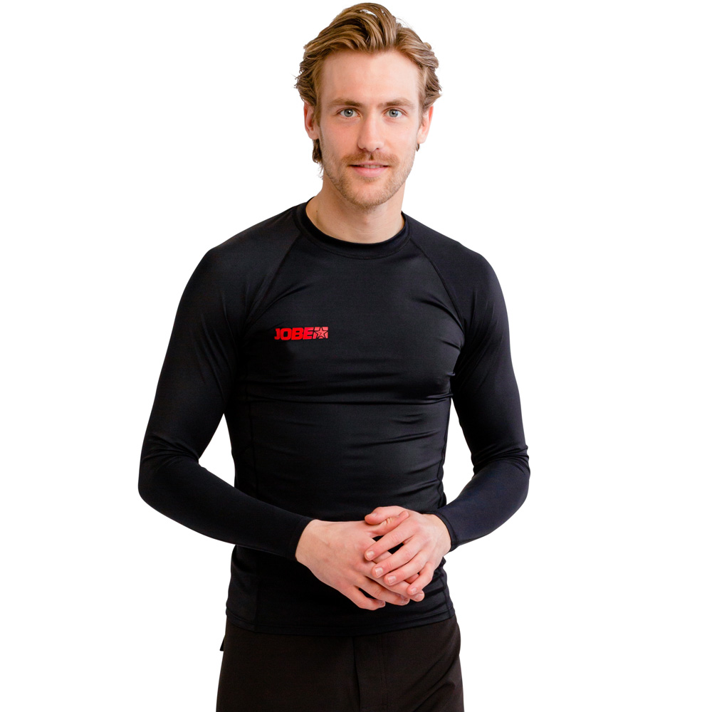 Jobe lycra manches longues homme noir foto 1