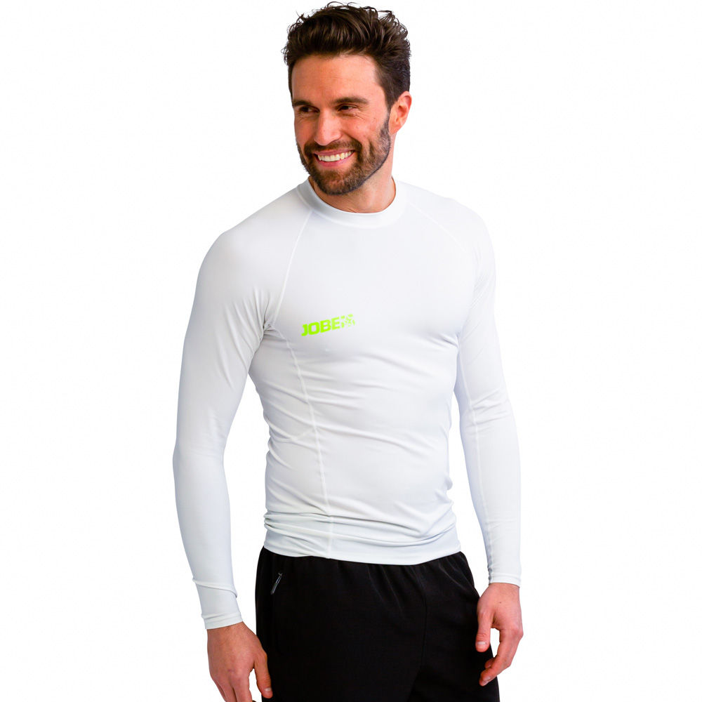 lycra manches longues homme blanc
