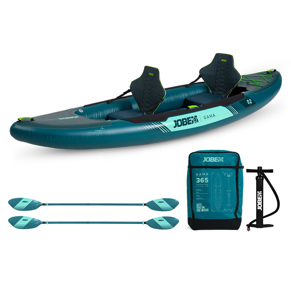 Jobe Gama 12.0 ensemble kayak gonflable vert foto 1