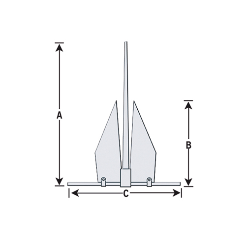 Talamex ancre populaire 5 KG 2