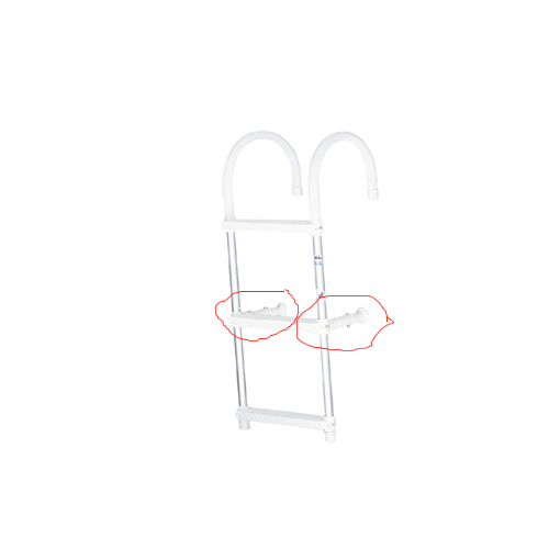 Talamex support d'échelle de bain en plastique foto 1