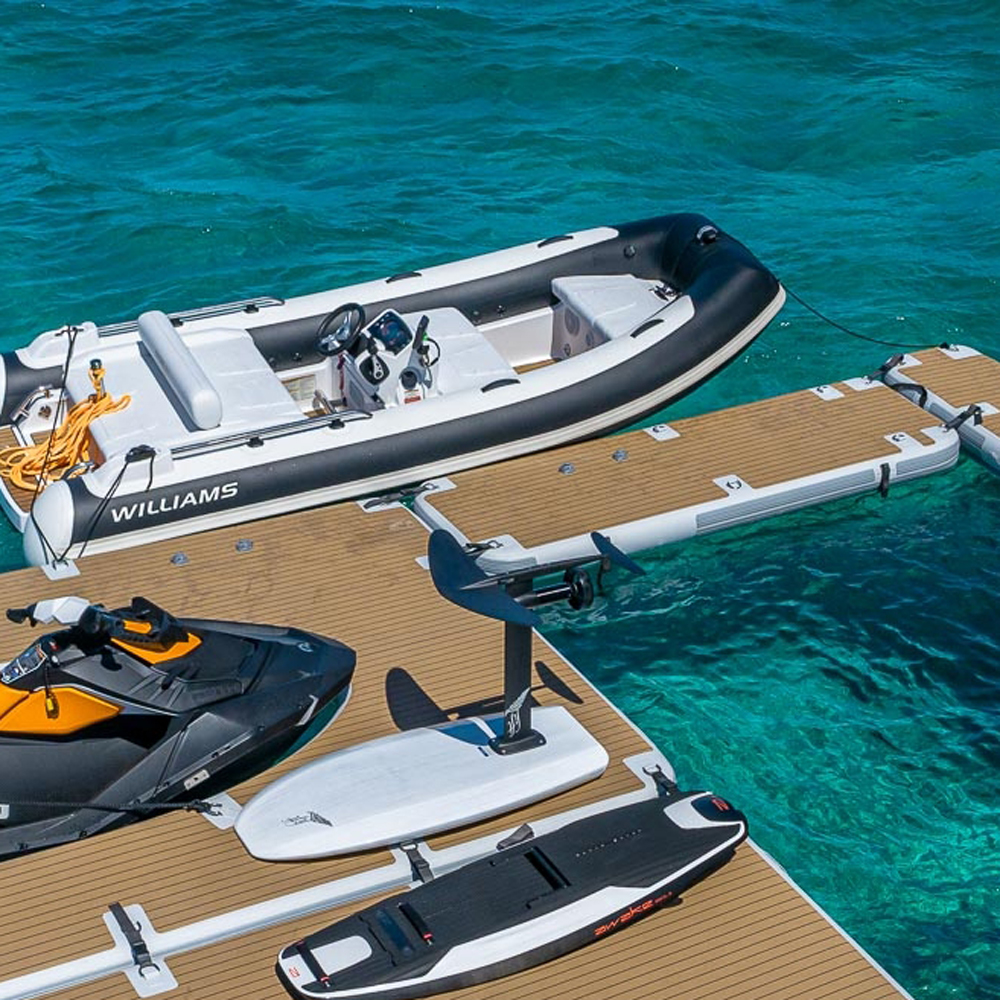 SeaRaft Diamond deck noir x-large plateforme gonflable 15