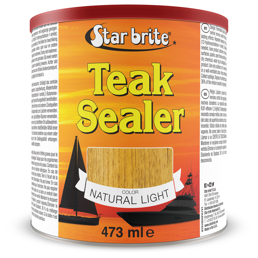 Starbrite huile de teck sealer tropical natural light 473 ml foto 1