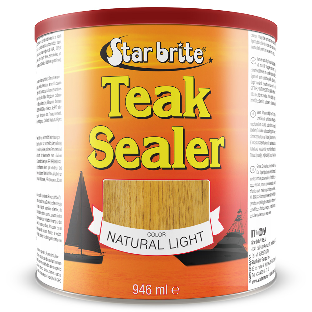 Starbrite huile de teck sealer tropical natural light 950 ml foto 1