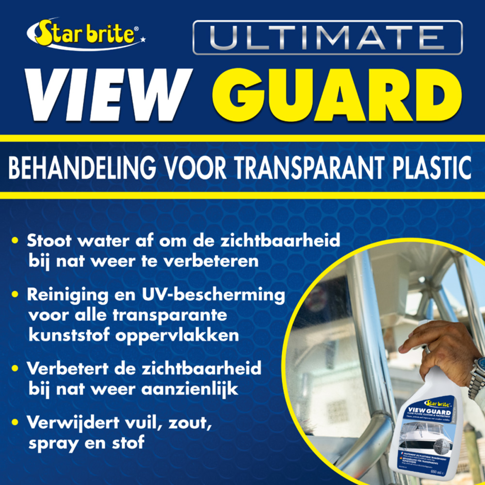Starbrite traitement du plastique transparent ultimate view guard 650 ml 3