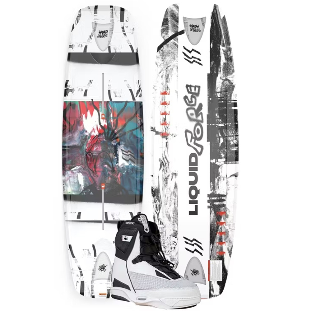 Liquid Force Set de wakeboard Illusion 147 cm avec fixations Aspect 4d foto 1