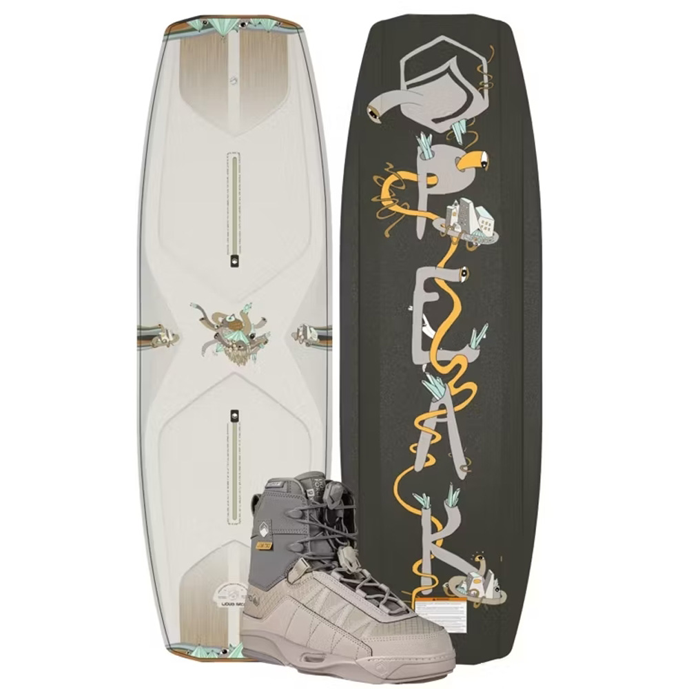 Liquid Force Ensemble de wakeboard Peak 151 cm avec fixations Peak 4d foto 1