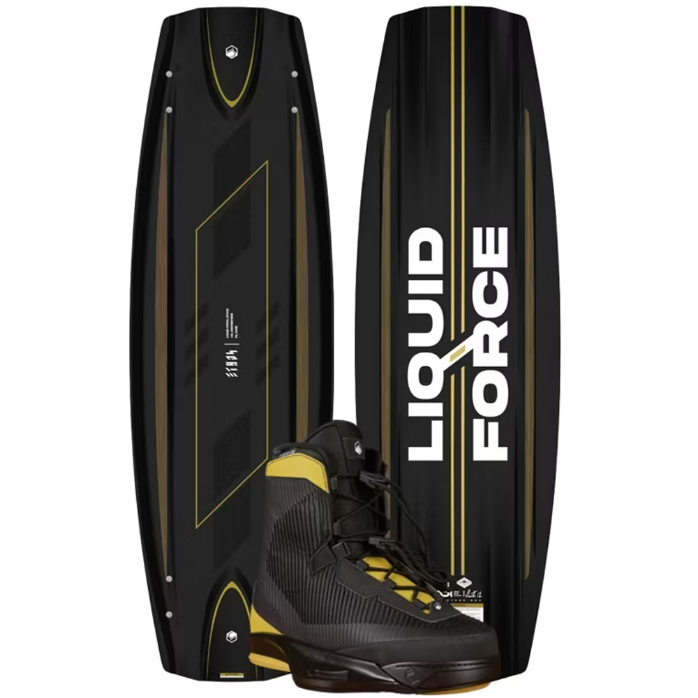 Ensemble de planche de wakeboard Ethos 145 cm avec fixations Vertex 6x