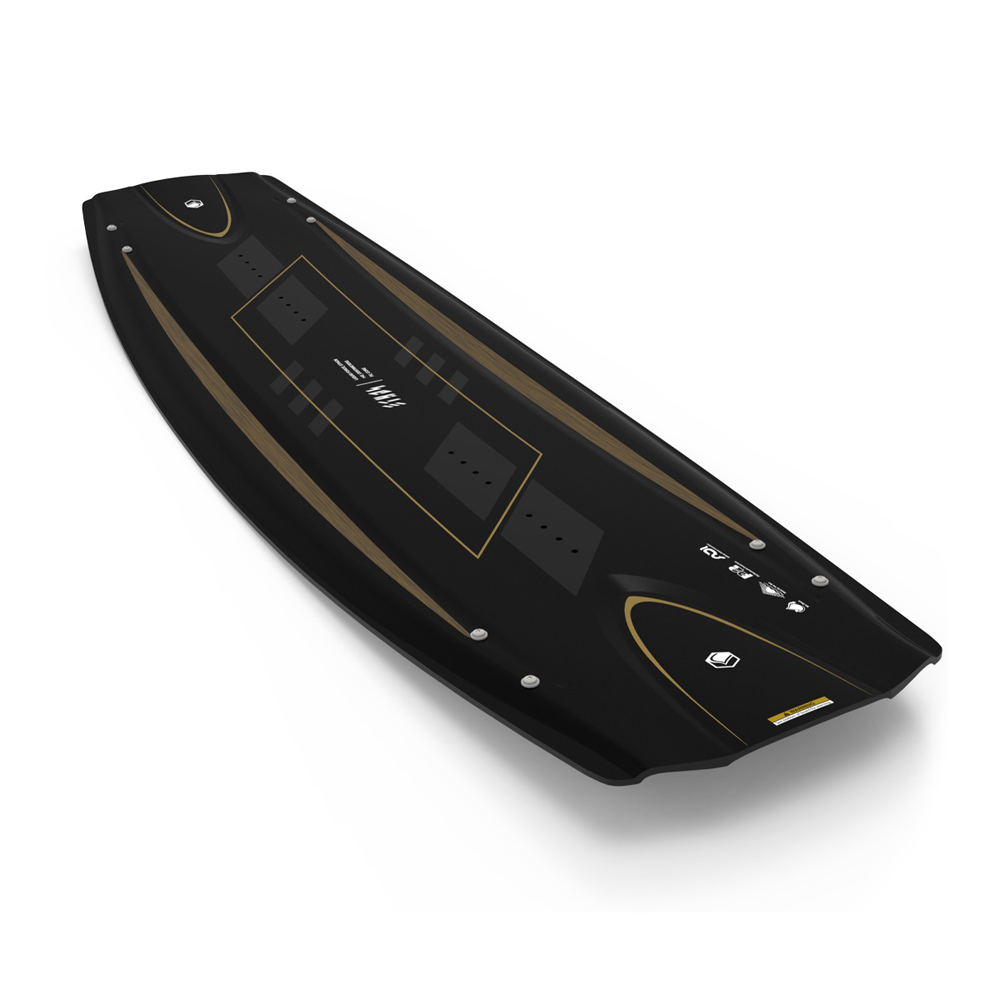 Ensemble de planche de wakeboard Ethos 145 cm avec fixations Vertex 6x