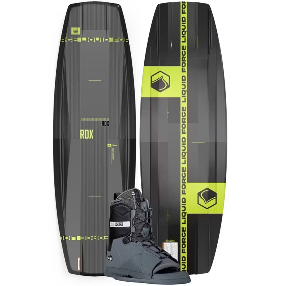 Liquid Force RDX ensemble wakeboard 130 cm avec fixations Transit foto 1
