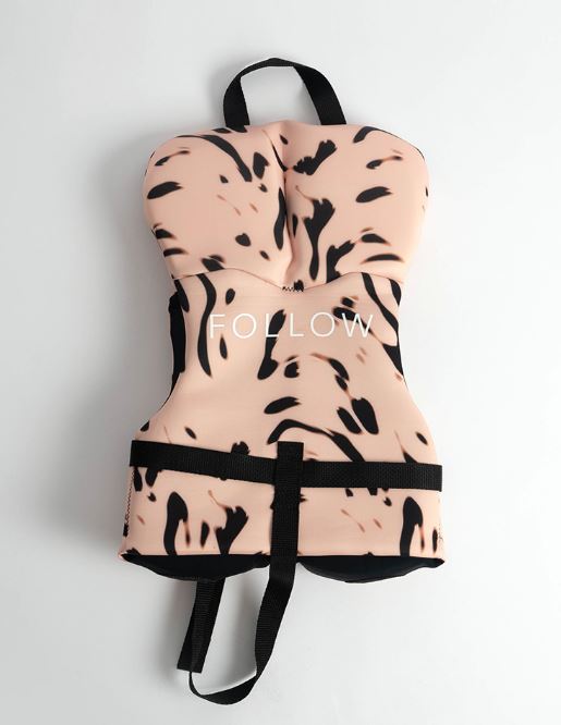 Follow POP gilet de sauvetage 100N enfant 0-20kg rose clair foto 1