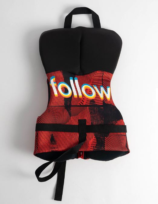 Follow POP gilet de sauvetage 100N enfant 0-20kg rouge foto 1