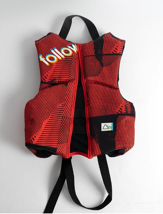 Follow POP gilet de sauvetage 100N enfant 25-40kg rouge foto 1