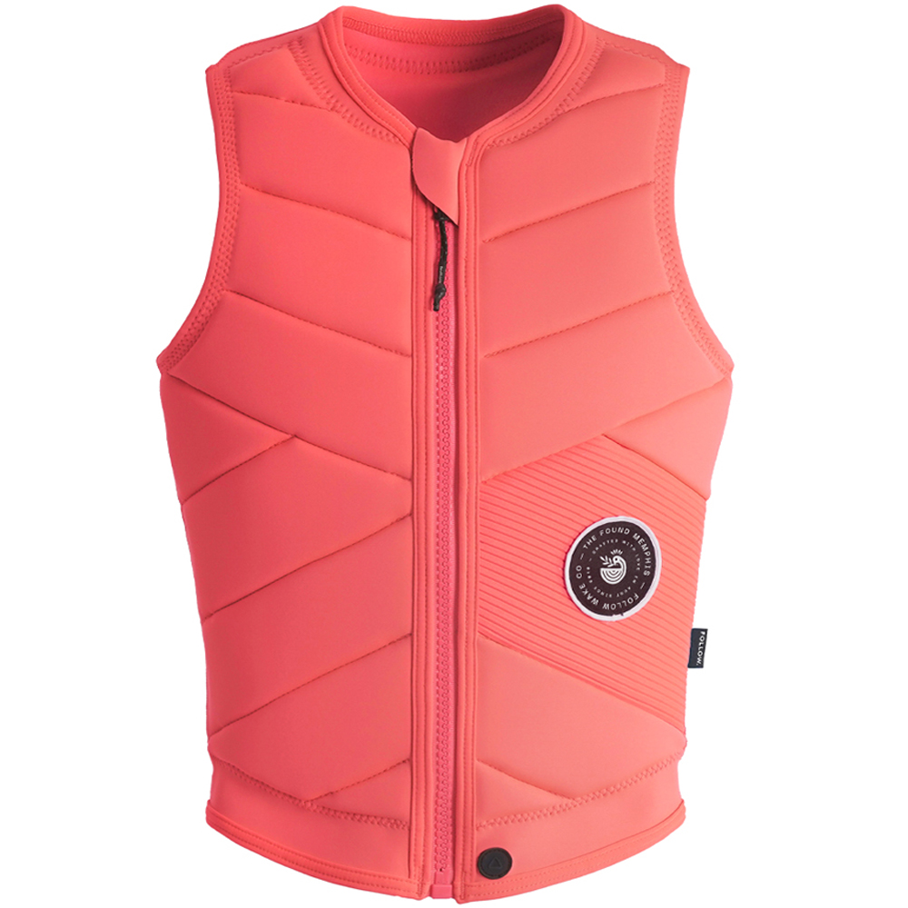 Memphis impact shield femme rouge fluo